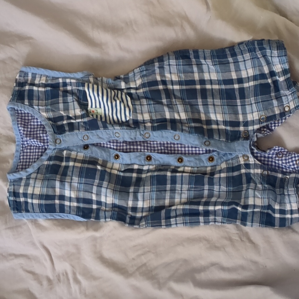 Lilly and Sid boy romper